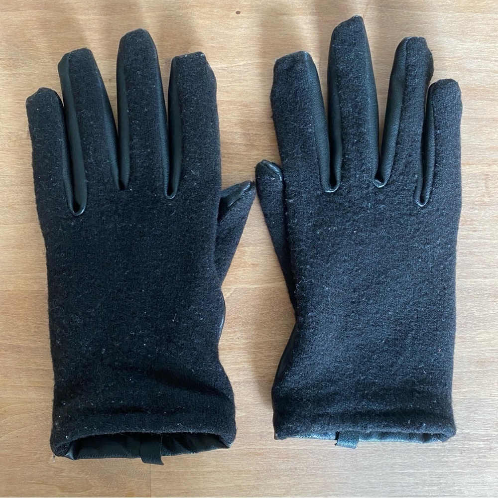 H&M Imitation Leather Gloves - Size Small